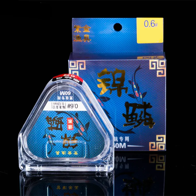 High quality strong wear-resisting nylon fishing line into the water quickly 60m Mainline and tippet sports | Спорт и развлечения