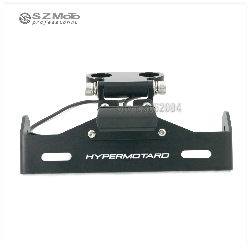 Держатель номерного знака для DUCATI Hypermotard 821 2003-2015 939 2016-2017 рамка мотоцикла