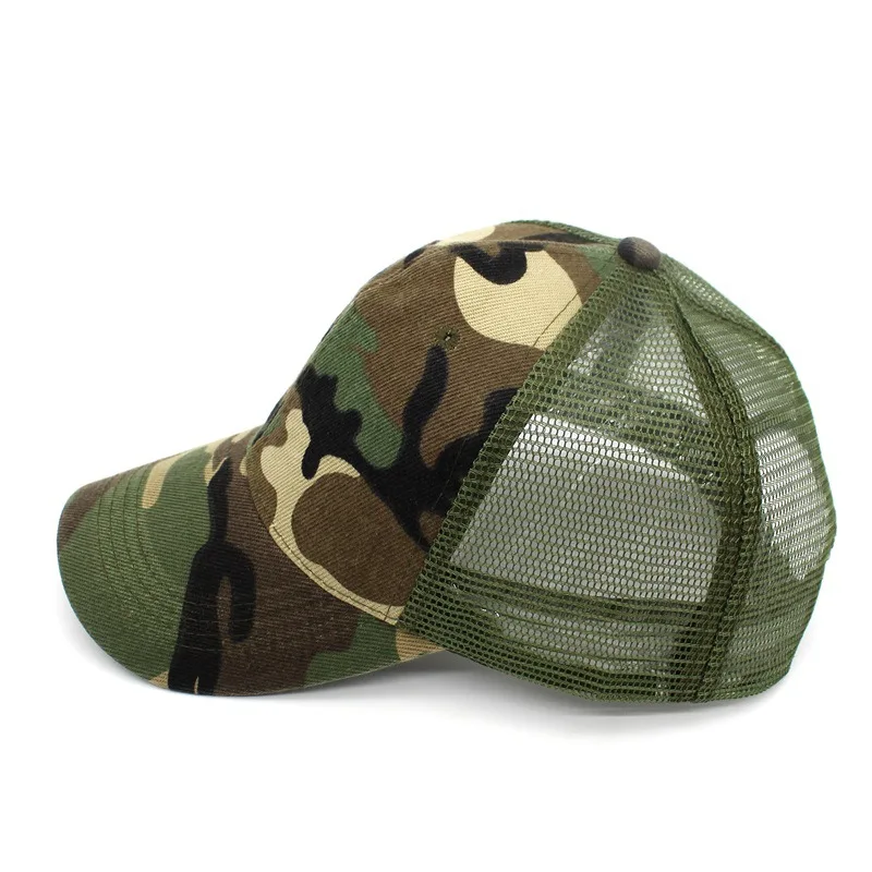 Сетчатая Кепка бейсбольная кепка для мужчин пап Snapback женская военная