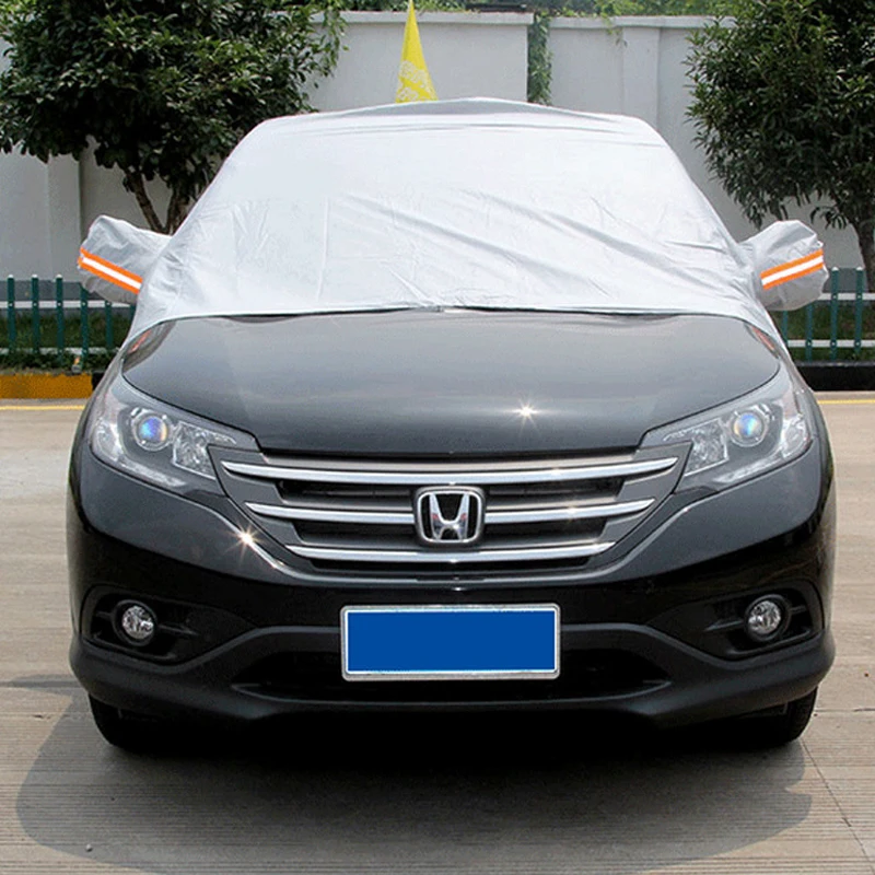 Автомобильный получехол для дома и улицы светоотражающий чехол автомобиля
