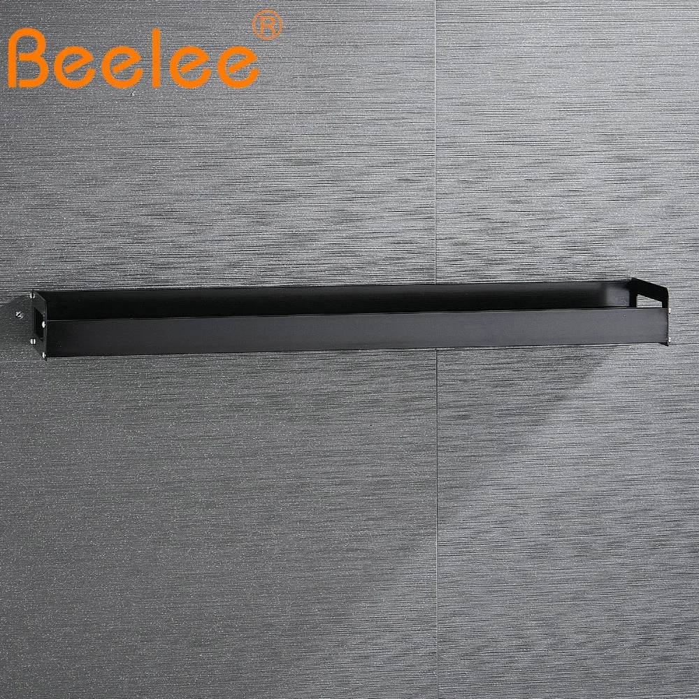

Beelee Wall Mounted Bathroom Kitchen Shelves Bathroom Accessories Nail Free Aluminum Alloy Shower Basket Shelf BA28801B40