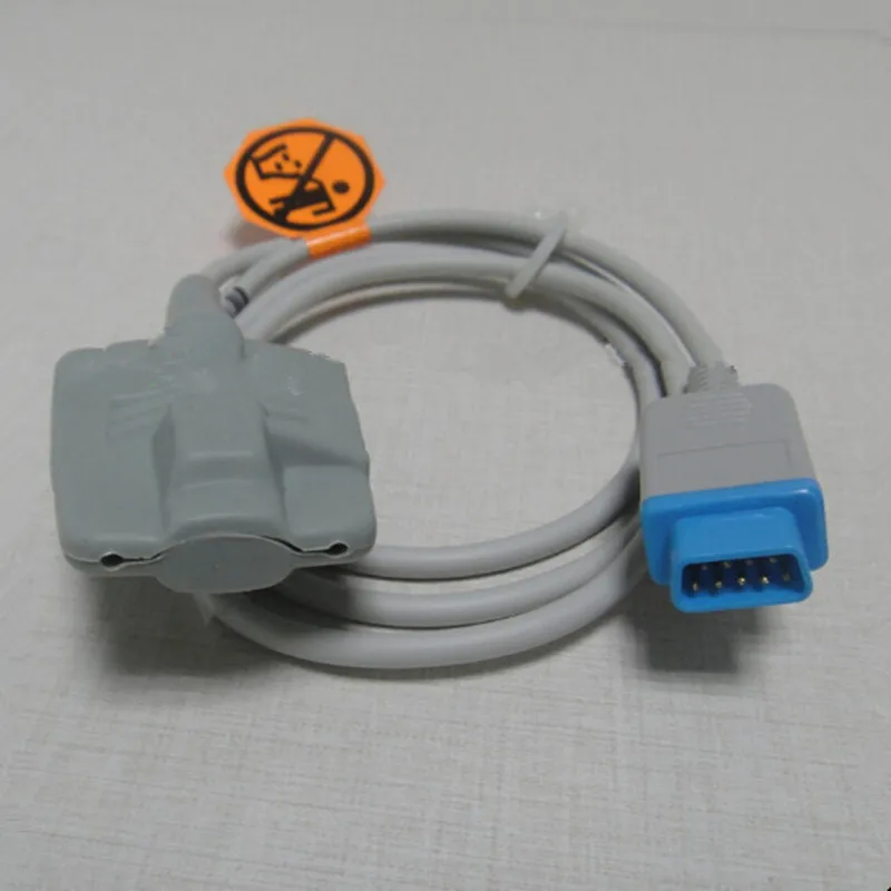 

Совместим с GE TRUSIGNAL/DATEX, OHMEDA Взрослый Мягкий силиконовый датчик Spo2, Фотодатчик, датчик кислорода TPU 1 м/3 фута