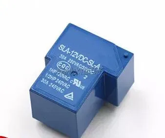 2 шт./лот Мощность реле SLA-05VDC-SL-A SLA-12VDC-SL-A SLA-24VDC-SL-A SLA-09VDC-SL-A 5 В, 12 В, 24 В постоянного тока, 09 V 30A 5PIN T90