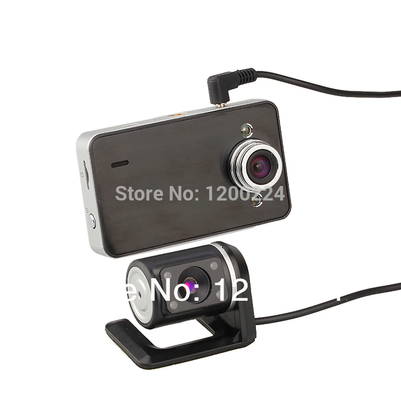 Dual Camera K6000 Car DVR HD 720P Lens Dashboard vehicle Video Recorder 2.4inch CAM with G-sensor | Автомобили и мотоциклы