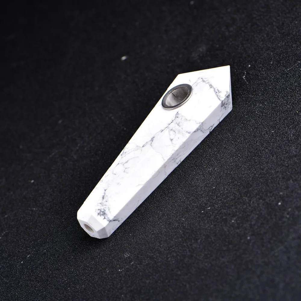 Прямая поставка оптовая продажа натуральный белый бирюзовый кристалл