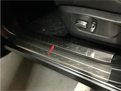 

Stainless Inner Door Sill Scuff Plate Threshold For Nissan Qashqai 2014 2015