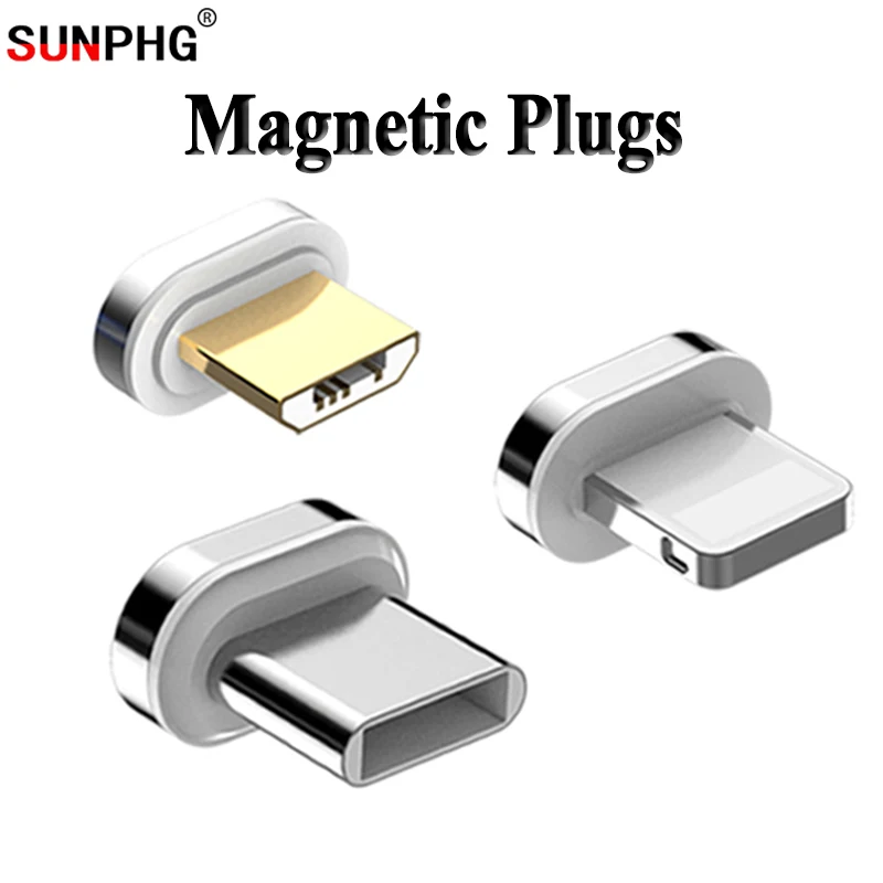 Магнитное зарядное устройство GREENPORT 10th с разъемом Micro usb type C для быстрой зарядки мобильного телефона для iPhone 6 7 8 адаптер для Xiaomi Redmi Phone