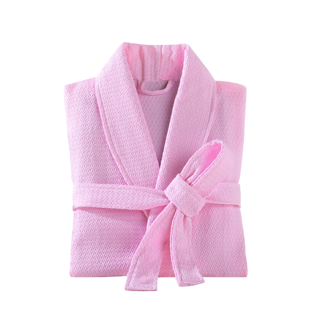 Summer Bathrobe Mens Kimono Robe Hotel Cotton Solid Nightgowns Men's robe Suck Long Bath Towels Gown Male Lounge Sleepwear | Мужская