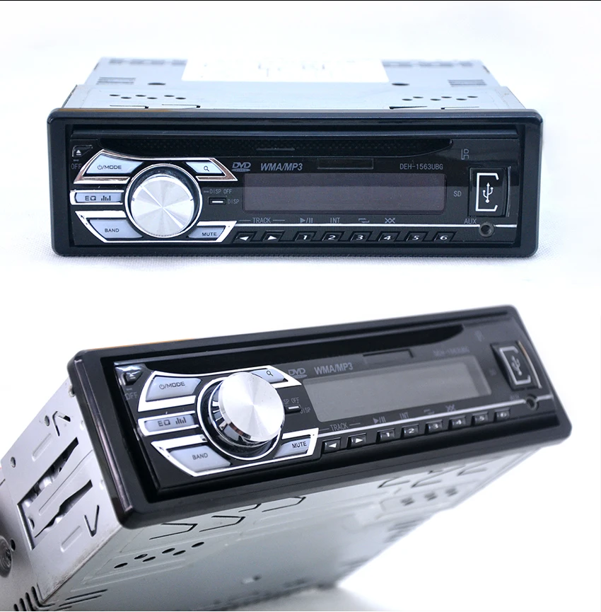 Автомагнитола Авто аудио стерео Поддержка FM радио MP3 аудио плеер SD MP3 AUX USB DVD VCD CD In-Dash для автомобиля аудио радио