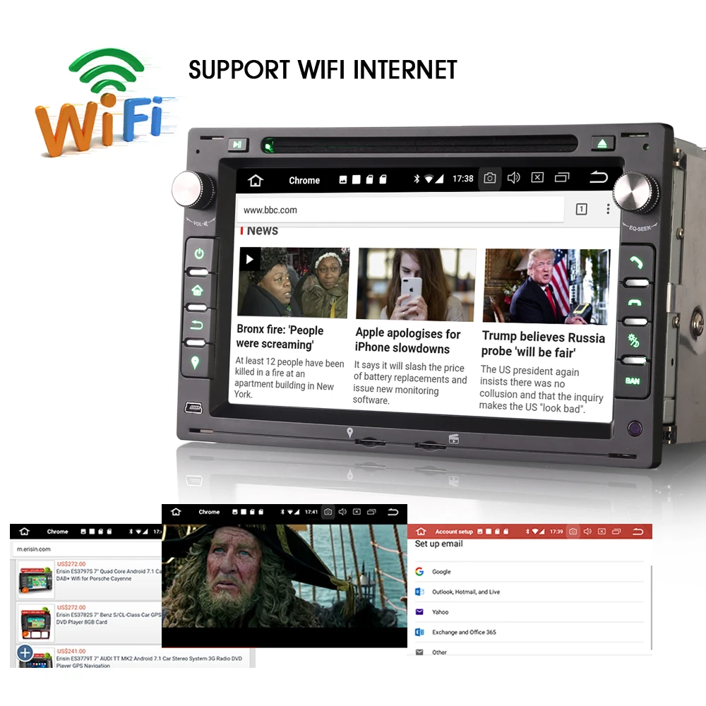 8-Kern Android 8 0 DAB + авторадио радио RDS DVD DVB-T2-IN Bluetooth Navi CAM-IN GPS автомобильный CD плеер для VW