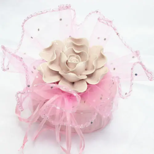 50 шт. блестки в горошек из органзы DIY мешочек для конфет мешочек для ювелирных изделий бусины Подарочная сумка для детского душа невесты, чтобы быть свадебным украшением для свадьбы. J