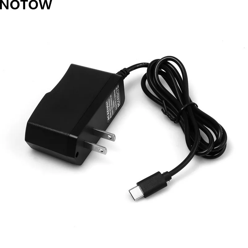 NOTOW 5V 2A UK / US AU EU Тип C настенная Зарядка адаптер питания для путешествий быстрый