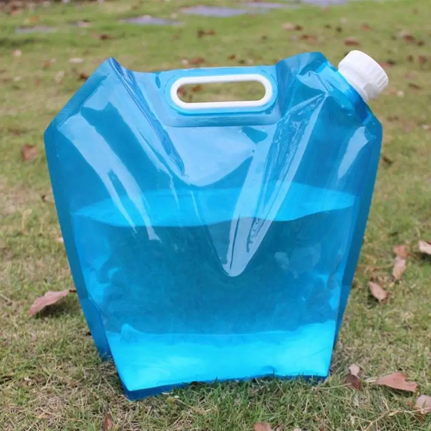 5L воды складная сумка PE безвкусно безопасности печать Портативный питьевой