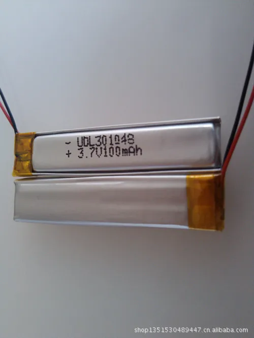 2 Шт. Питания Bluetooth Клавиатура Батареи 301048 031048 3.7 В литий полимерная батарея UDL