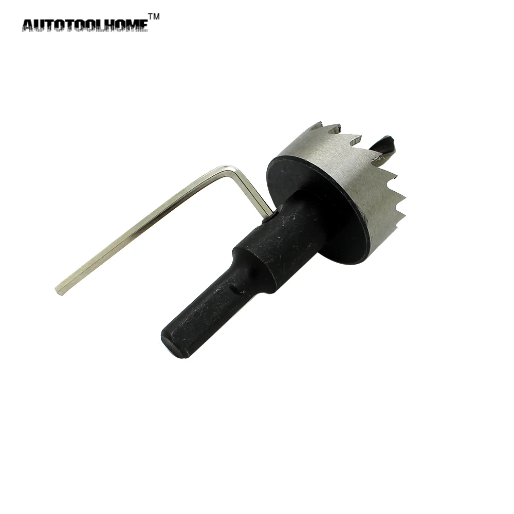 AUTOTOOLHOME 10 шт. 12-40 мм отверстие пилы зуб комплект HSS сталь сверло набор резак инструмент для деревообработки металл дерево сплав