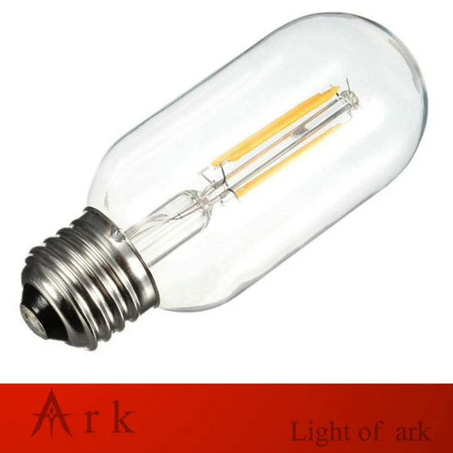 Винтасветодиодный Светодиодная лампа накаливания Эдисона E27 2 Вт 4 COB T45 220 240 В|lamp