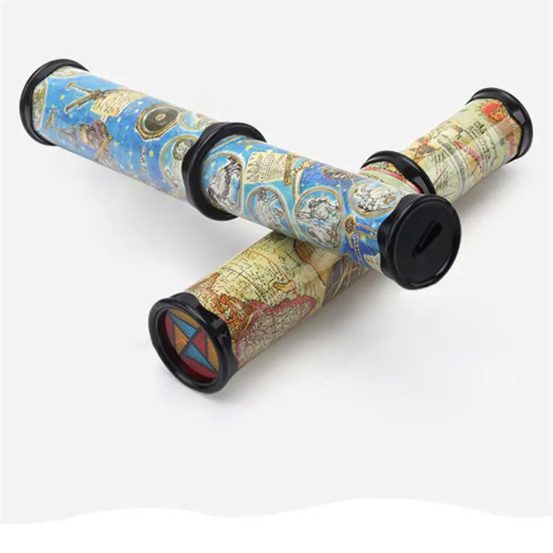 Мультяшный 3D вращающийся калейдоскоп волшебный фантазийный красочный мир малыш