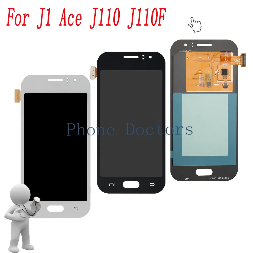 4 3 ''сенсорный экран дигитайзер + ЖК-дисплей в сборе для Samsung Galaxy J1 Ace J110F/AS J110G/DS