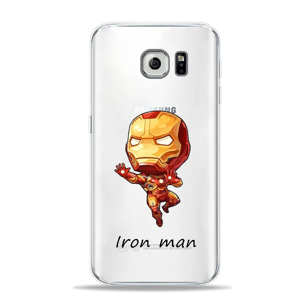 TPU D3044 Забавный чехол для телефона Marvel Бэтмен Чиби Дэдпул для samsung S10 S8 S9 Plus S7 Edge A9 A6 A7 A5 TPU чехол для samsung A50 чехол - Цвет: TPU D3044