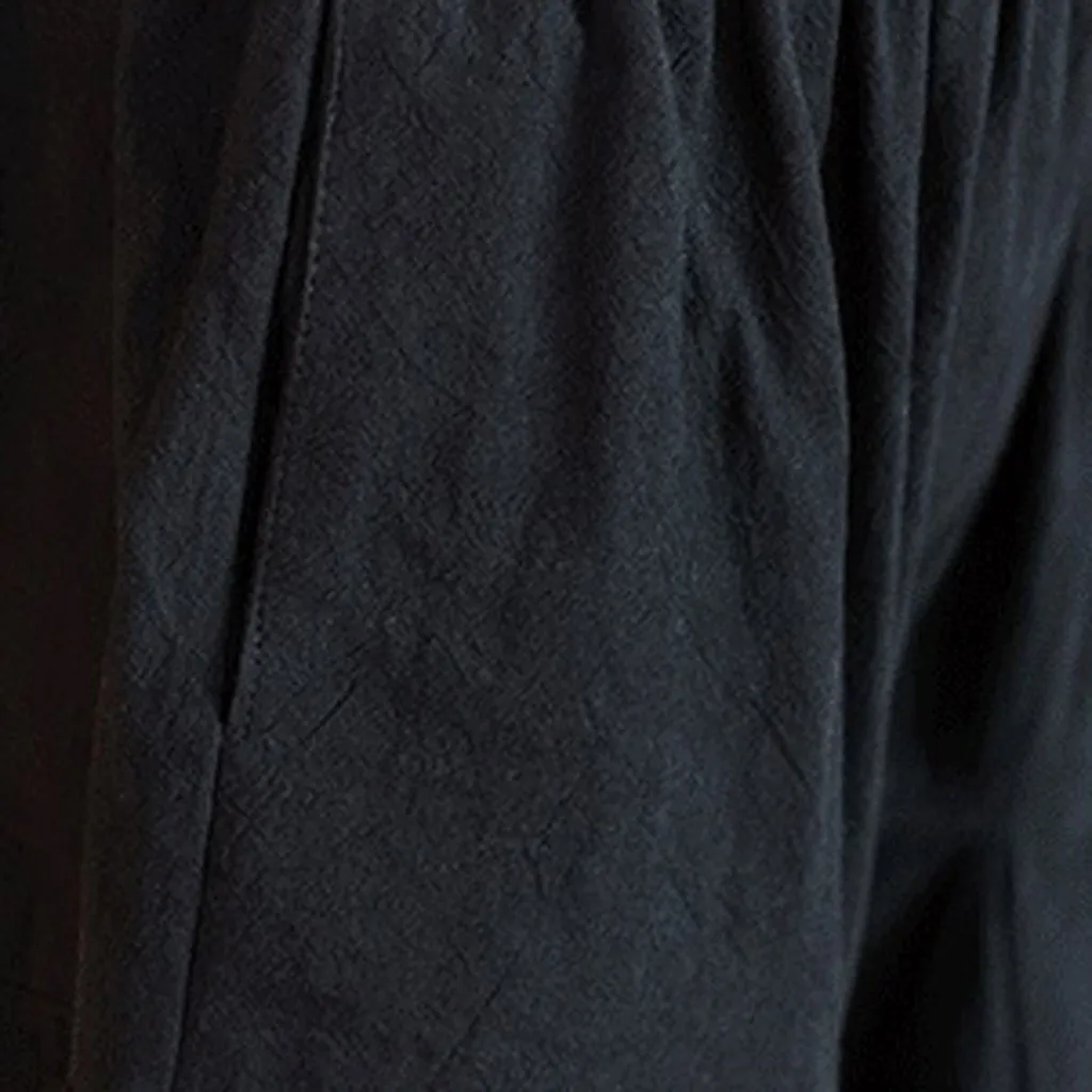 Брюки шаровары WOMAIL повседневные свободные однотонные в стиле хип хоп из хлопка и