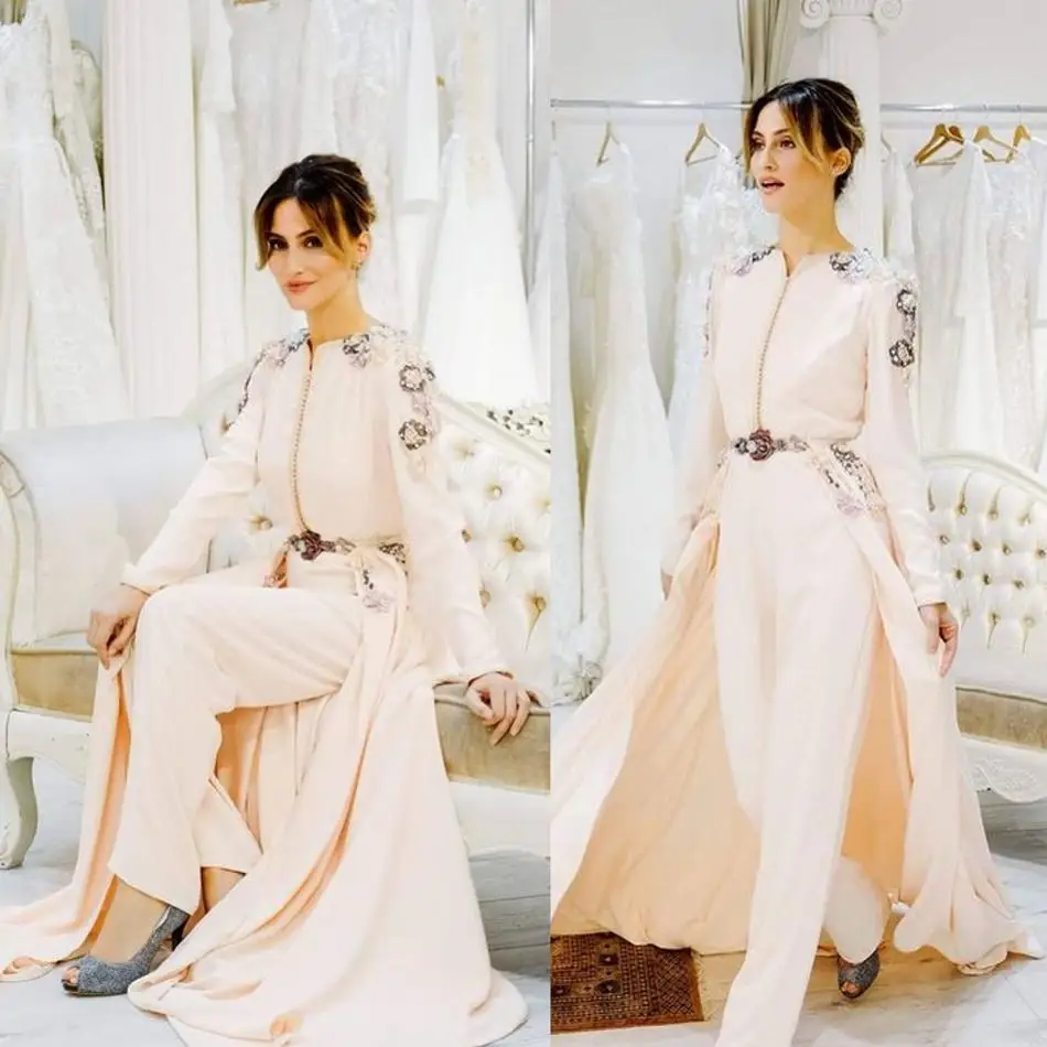 

2019 г., комбинезоны, вечерние платья, платья с длинным рукавом, Платье трапециевидного силуэта в арабском стиле Дубаи, платье для выпускного в...