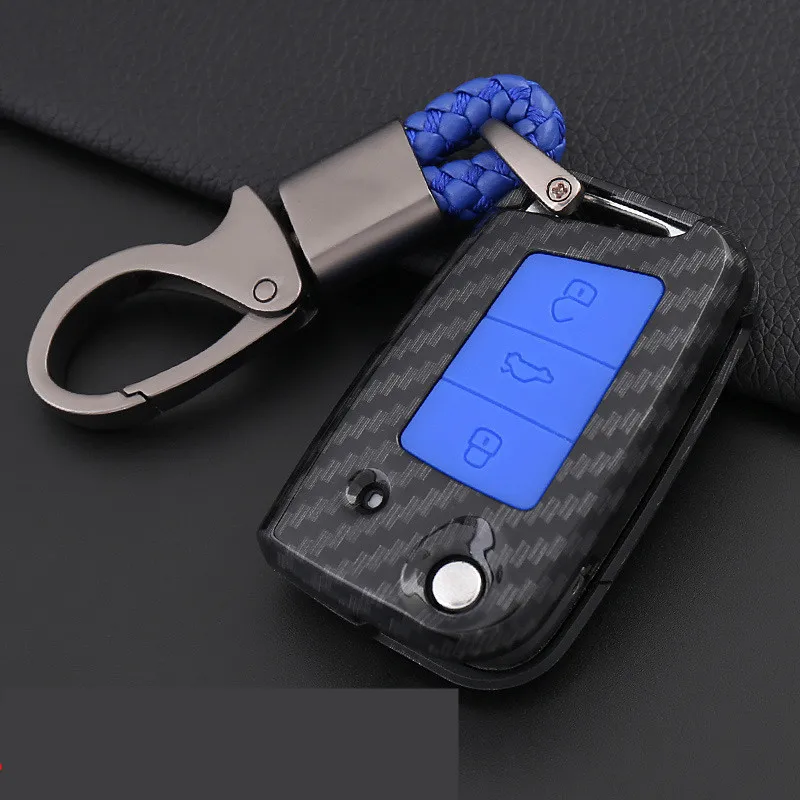 Чехол для автомобильного ключа из АБС силикагеля чехол Volkswagen VW Polo 2016 Golf 7 MK7 Bora Key