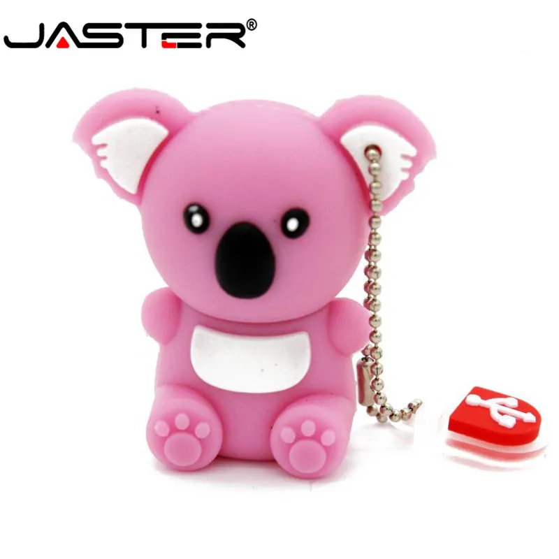 JASTER USB 2,0 Забавный Миньоны память U Stick 8 ГБ 4 ГБ 16 ГБ милый коала мультяшный флеш-накопитель 32 Гб 64 Гб Usb флеш-накопитель флешка