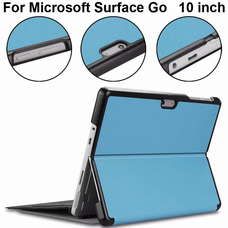 Чехол-подставка для Microsoft Surface Go портативный чехол с откидной крышкой клавиатуры