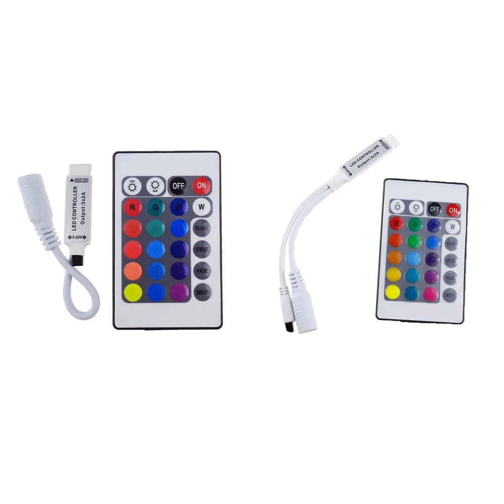 12 В 24 клавиши rgb LED контроллер ИК пульт дистанционного управления для