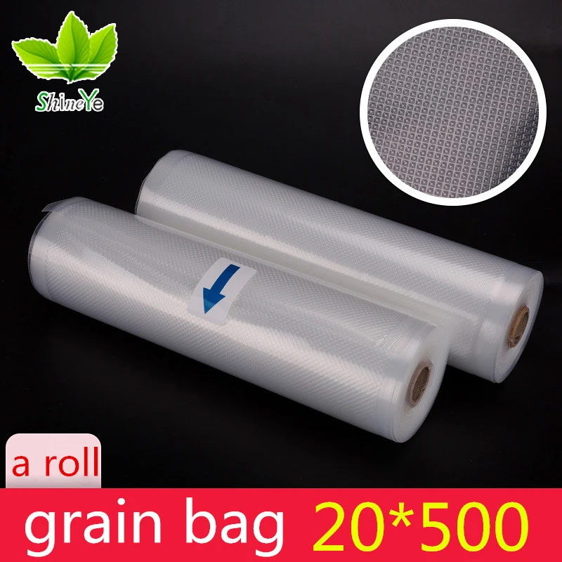 20*500 см/roll вакуумный мешок свежие поддержанию Еда Сохранение сумка для