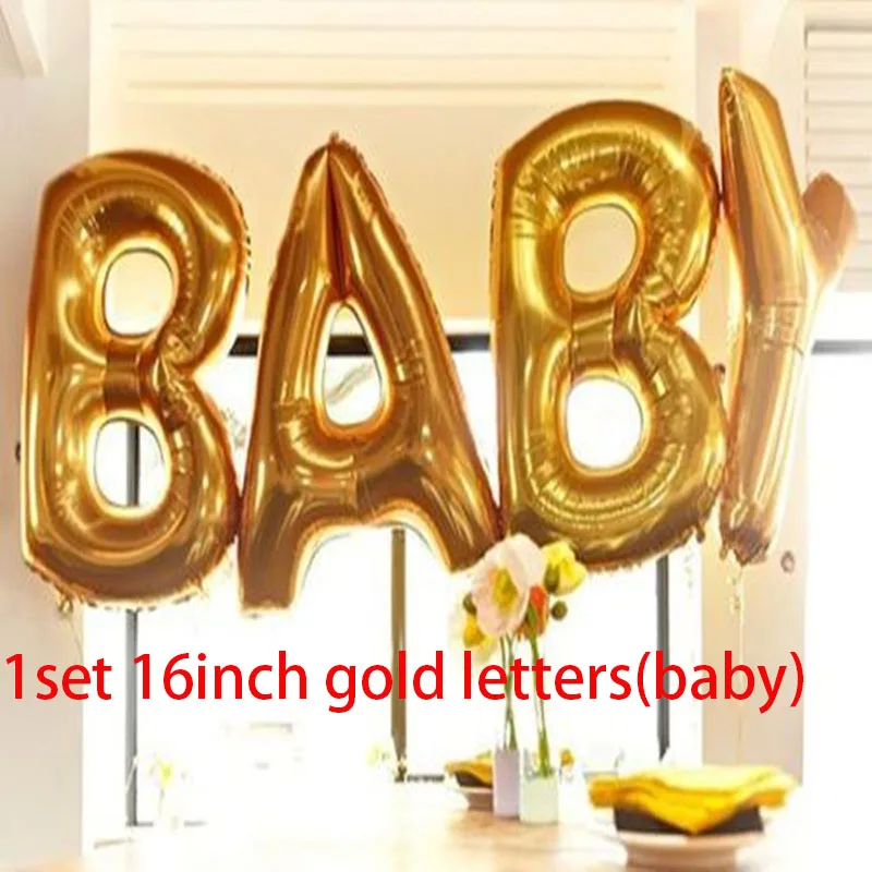 1set gold baby 1 комплект латексные воздушные шарики в виде животных зеленые джунгли тематические вечерние шары Детские фольгированные шары для детского душа день рождения Декор детские игрушки мяч - Цвет: 1set gold baby