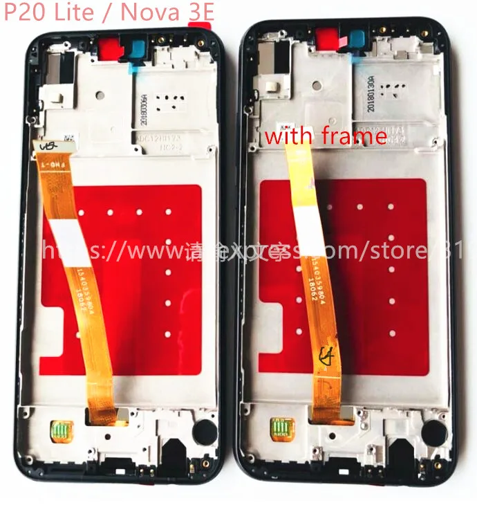 100% протестированные ЖК дисплеи для Huawei P20 lite nova 3e сенсорный экран с рамкой сборка