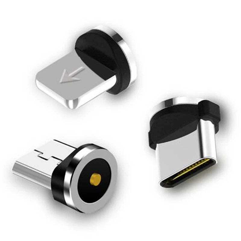 Металлический магнитный Кабель с разъемом типа C Micro USB адаптер usb type магнитные