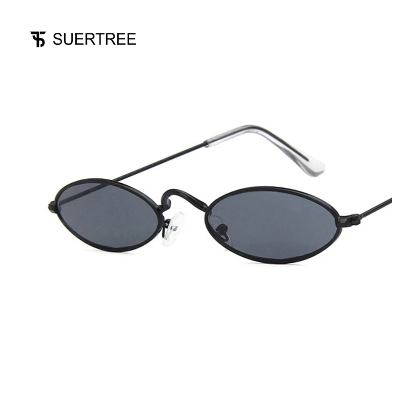 SUERTREE модные серьги в форме маленького овального Sungalsses Мода стимпанк