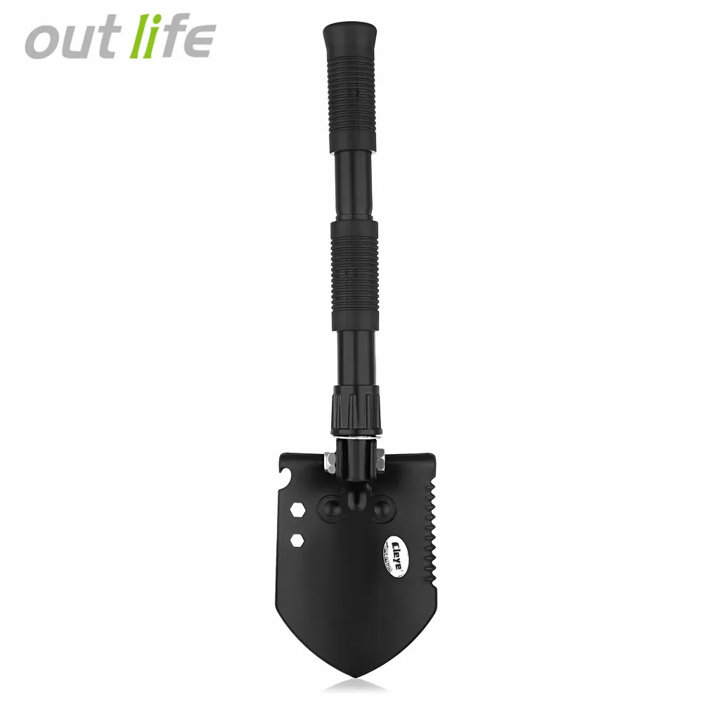 Outlife Открытый 5 в одном многофункциональный лопата мини портативный кемпинг