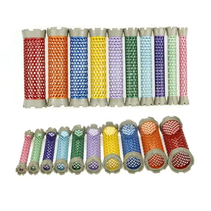 Стержни для завивки волос с сердечником из алюминия, 6 шт.компл., Анионовые металлические бигуди, инструмент для ухода за волосами UN718