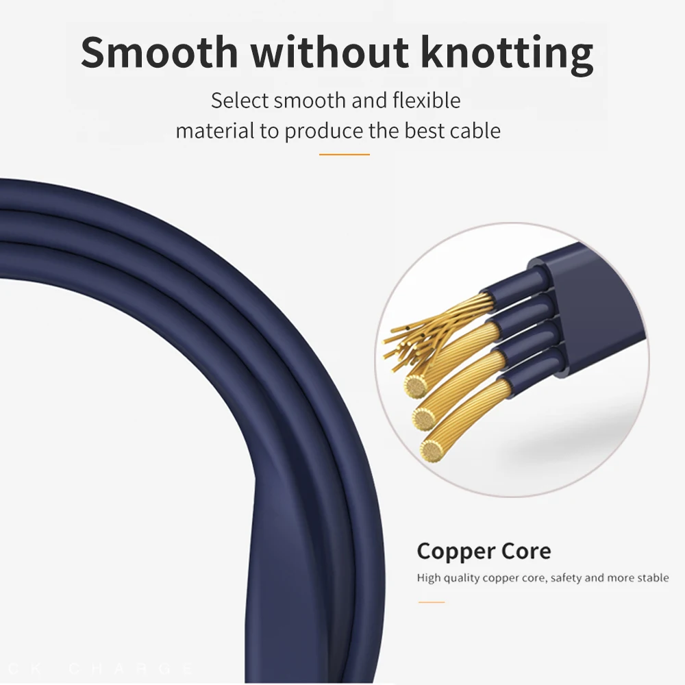 Mcdodo упаковка из 10 шт. кабель с разъемом USB Type-c для Xiaomi Huawei C быстрой зарядки и