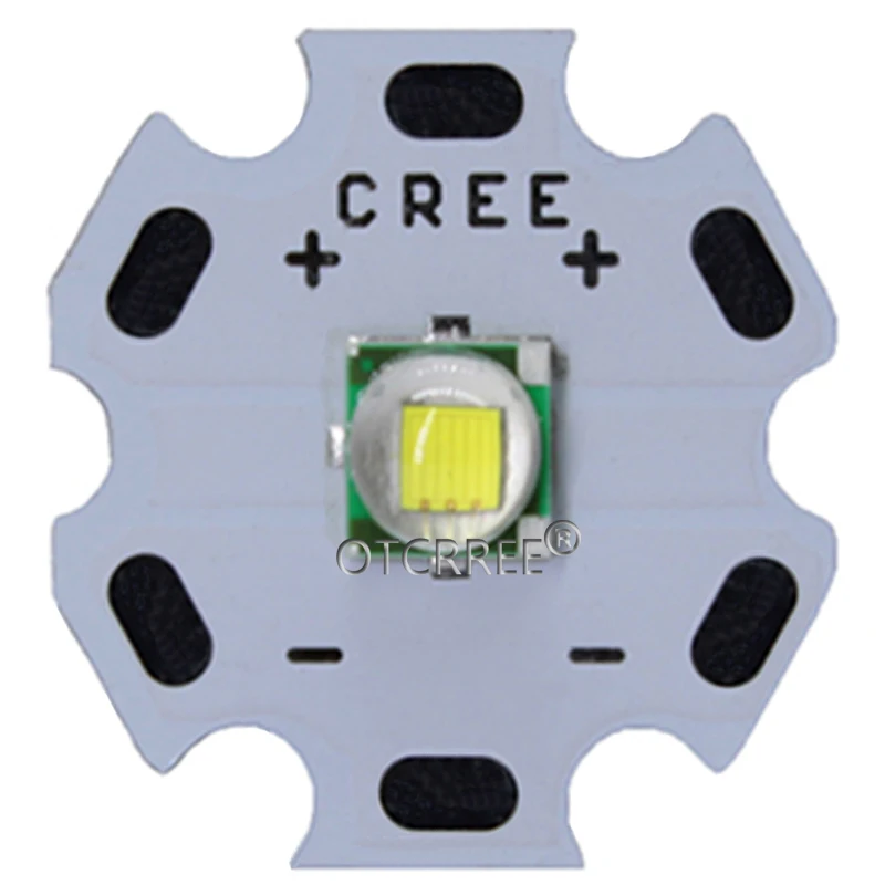 1-10 шт. CREE XML XM-L T6 светодиодный U2 10 Вт Холодный белый 10000 к высокая мощность светодиодный Диод с 14 мм 16 мм 20 мм 25 мм PCB для DIY