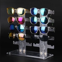 hot selling colors plastic 10 pairs of glasses frame sunglasses display stand glasses display stand glasses display