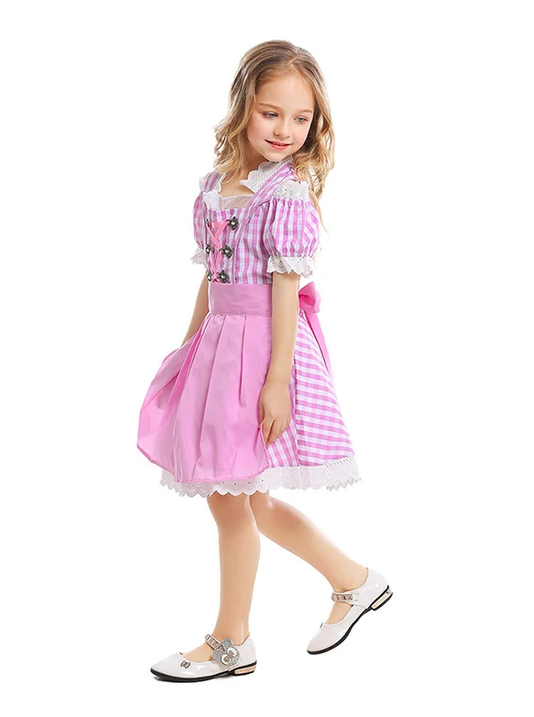 Dirndl Girl The Munich Oktoberfest Costume Germany Bavarian Wench Waiter Cosplay Stage Show Carnival Parade Fancy Party Dress