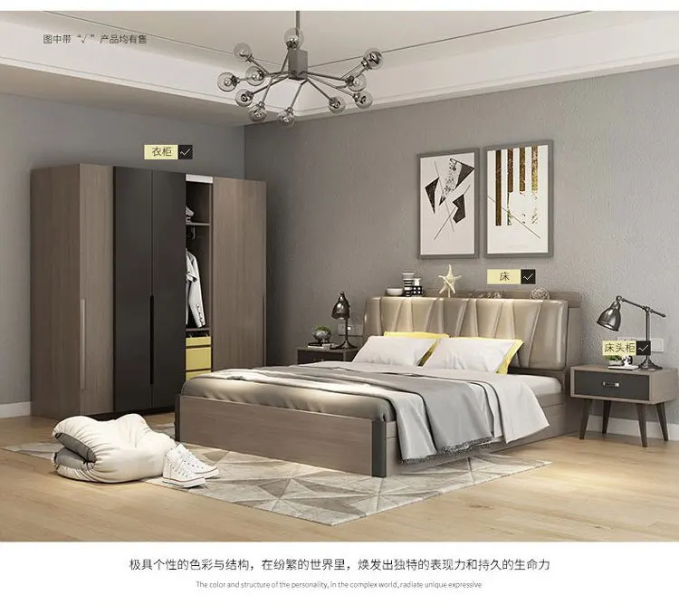 Рама DYMASTY натуральная кожа мягкая кровать современный дизайн кровать bett, cama мода king/queen Размер мебель для спальни