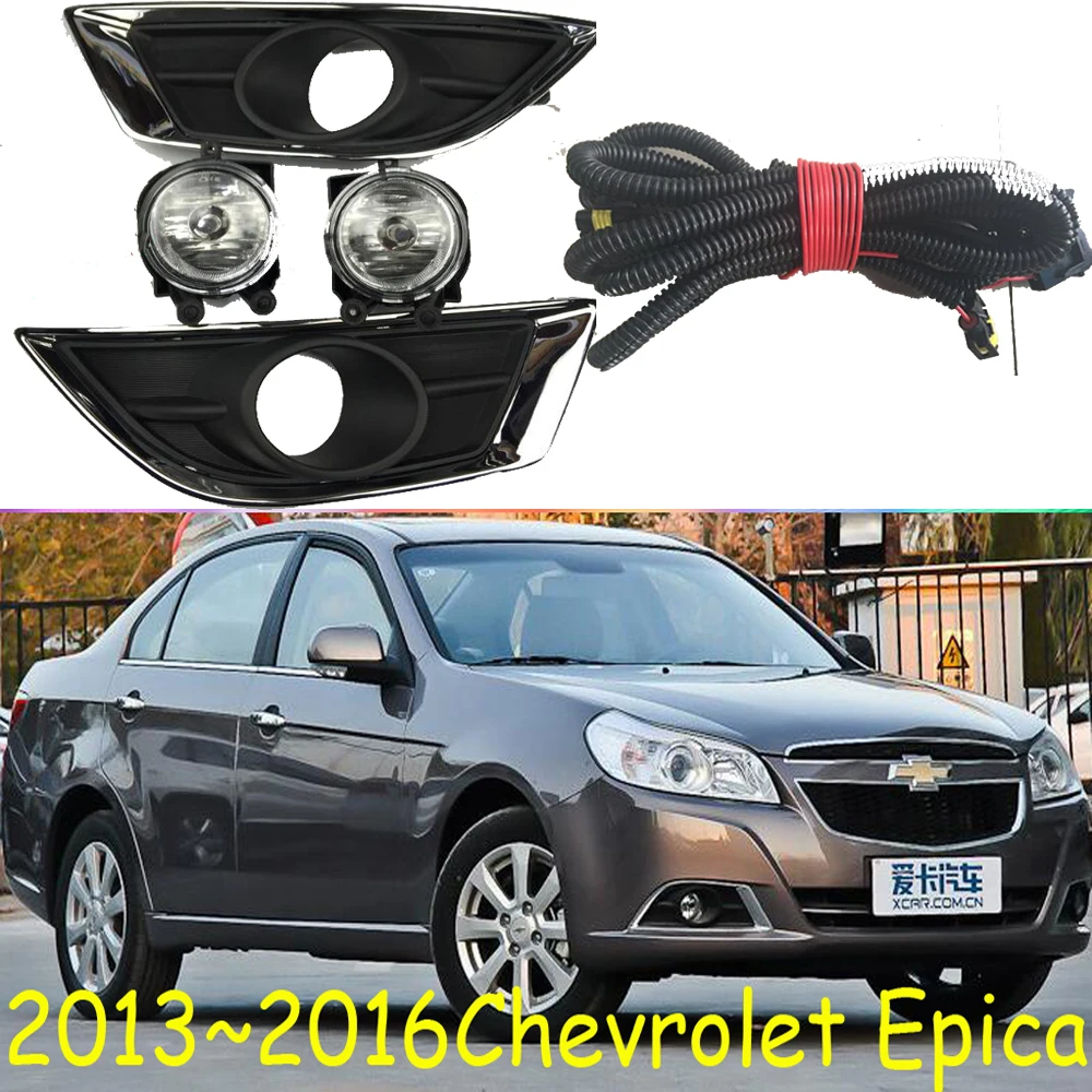Один набор автомобилей задний бампер противотуманный фонарь для Chevrolet Epica туман светильник 2013 год галогенные 4300K автомобильные аксессуары Epica головной светильник