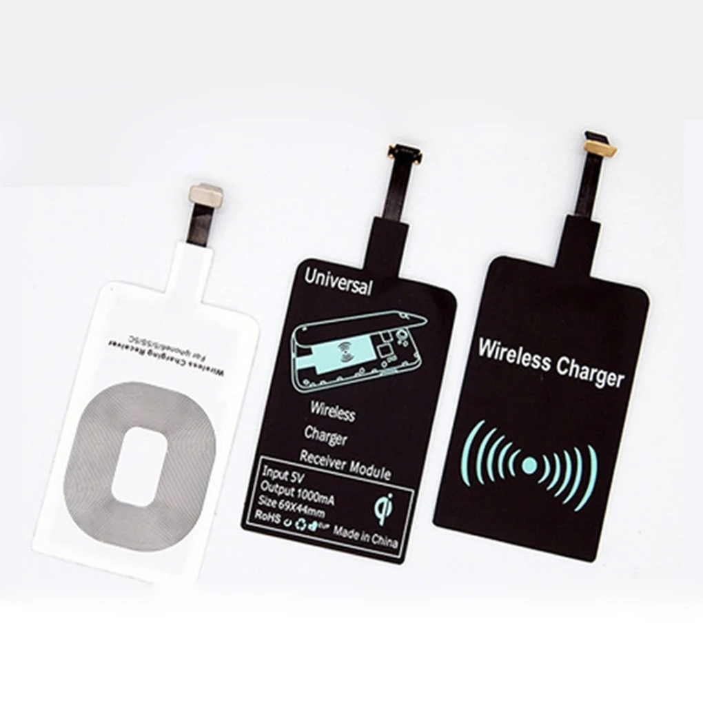 Универсальное беспроводное зарядное устройство Type C /Micro USB/8Pin приемник для iPhone