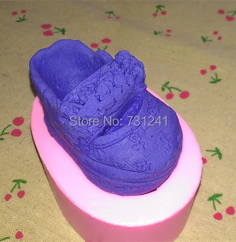 New Arrival! Design 280 Ballet Shoes Shape Silicone 3D Fondant Mold Soap Cake Decoration Tool | Дом и сад