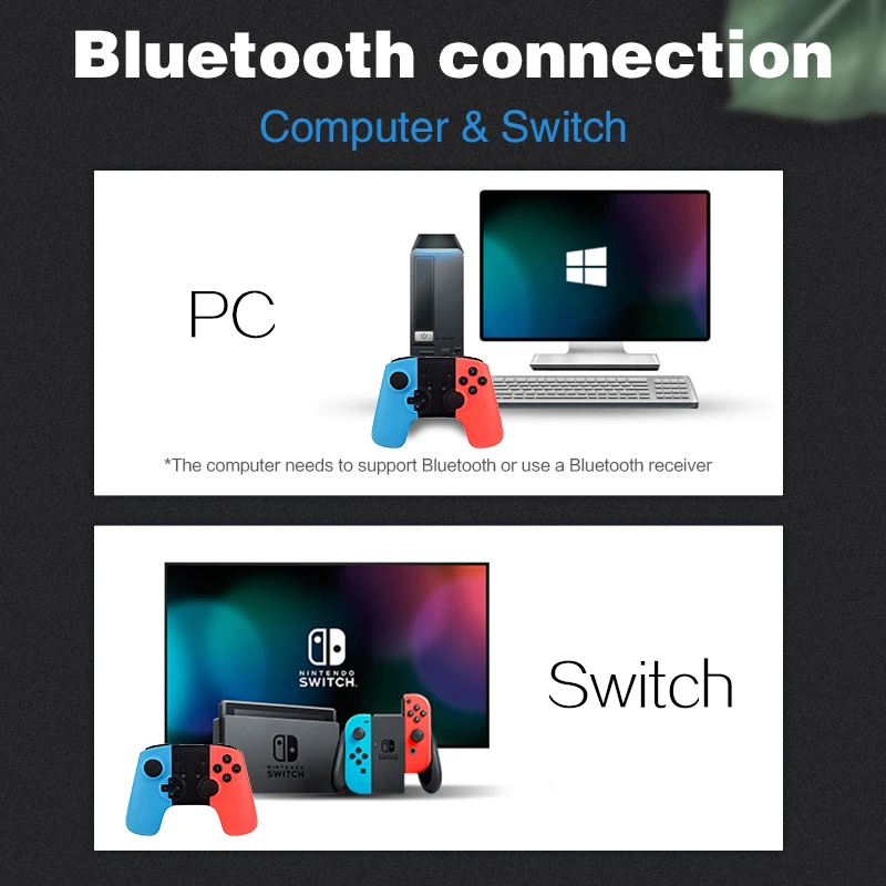Игровой контроллер с изображением лягушки для nintendo Switch, беспроводной геймпад для ПК, Bluetooth джойстик
