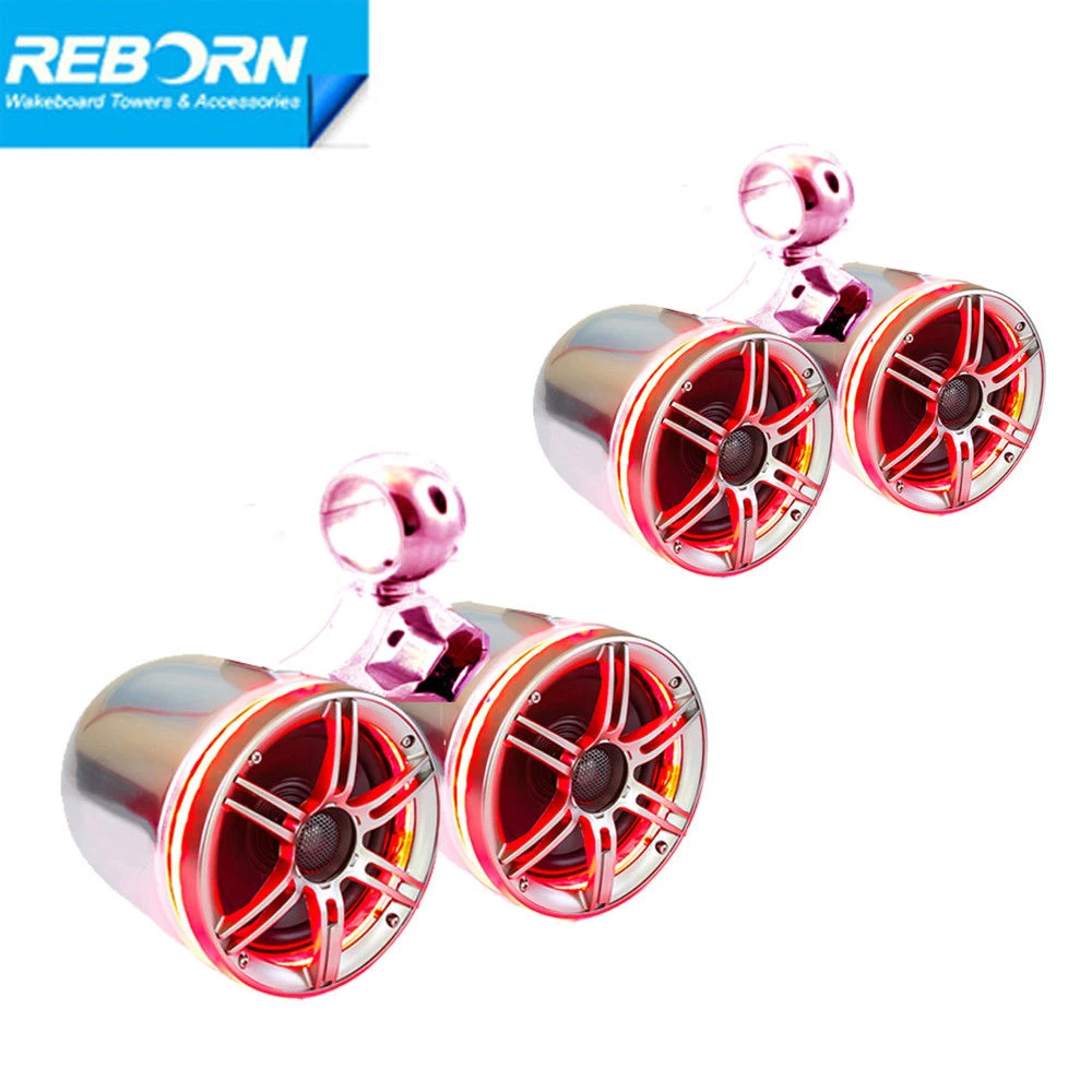Акустическая Колонка Reborn wakeboard с крассветодиодный светодиодным светильник цом (4 динамика)|wakeboard tower