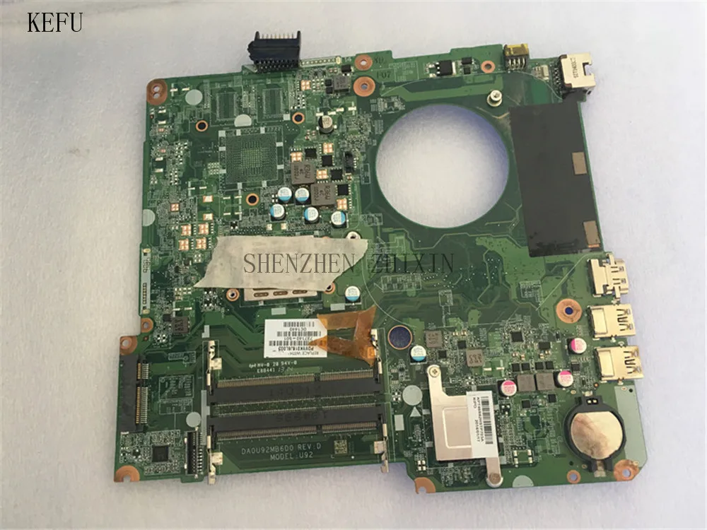 KEFU для hp pavilion 15 N материнская плата ноутбука 737140 501 001 с A8 4555U ЦП тест