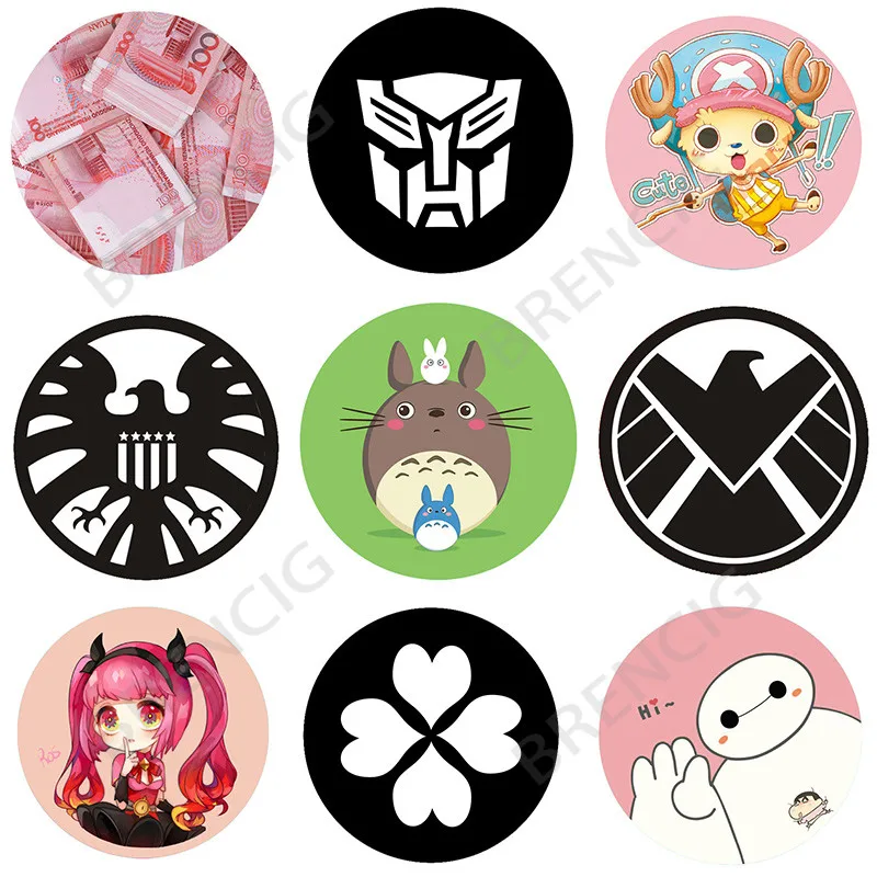 7 шт./лот/партия универсальный металлический диск на магнитном автомобильном