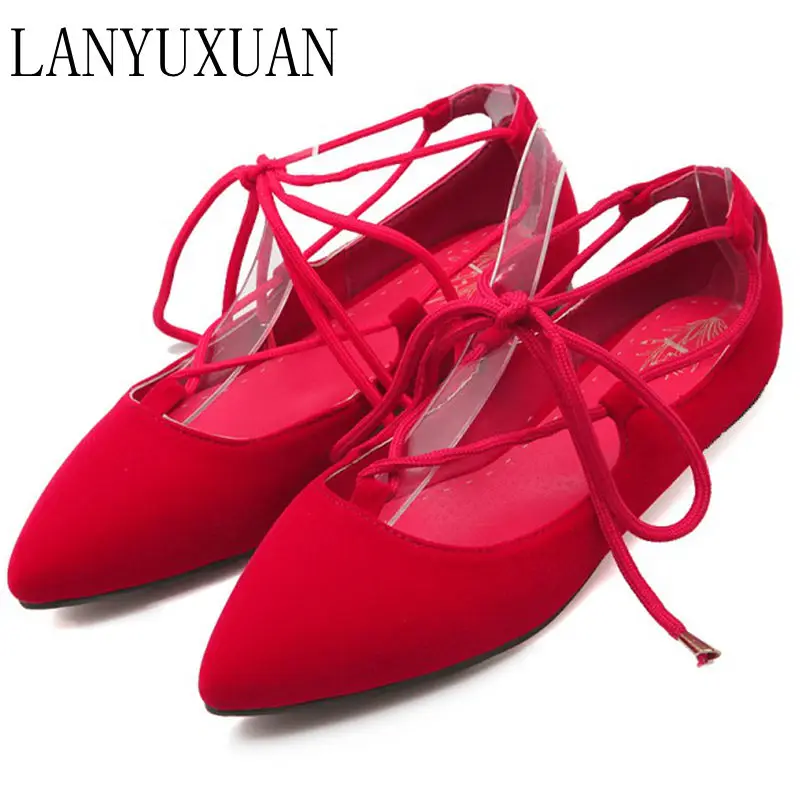 

Oxford Shoes For Women Sale Medium(b,m) Big Size 34-51 2017 New Bottom Women Ballerina For Ballet Shoes Flats Pointed Toe E1277