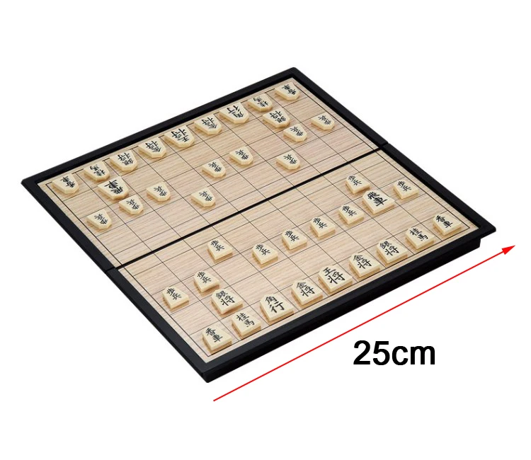 Высший сорт складной магнитный Shogi коробка портативный складной японский шахматы Sho-набор GI упражнения логическое мышление детская доска с подарками игра